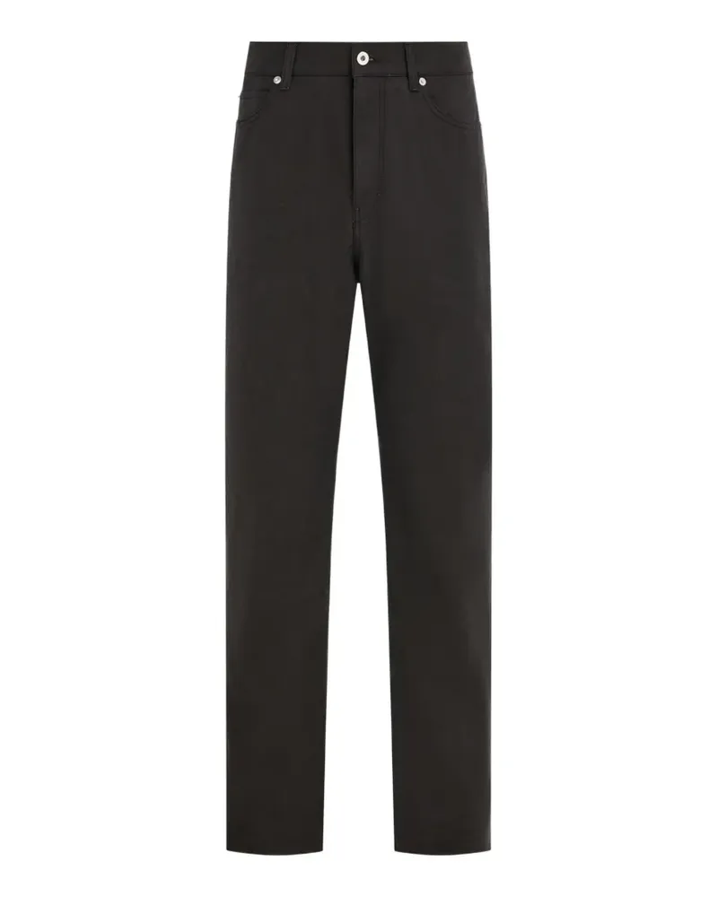 Ferragamo Hose im Five-Pocket-Design - Blau Blau