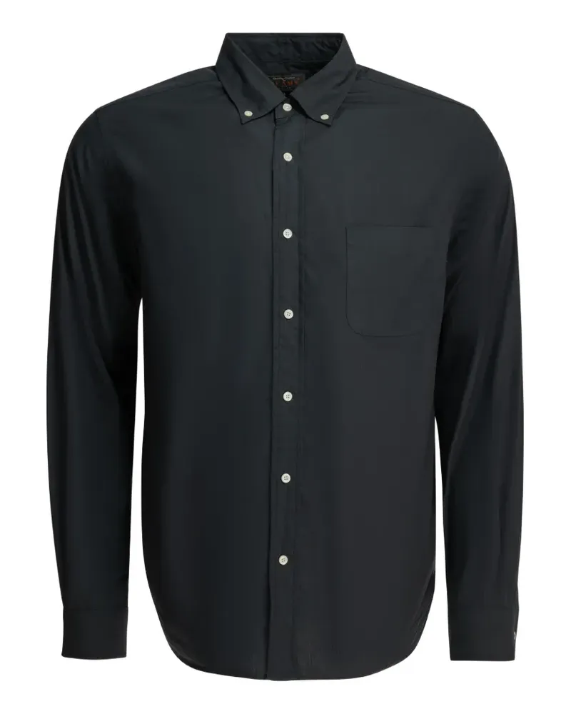 Beams Plus button-down chest-pocket shirt - Blau Blau
