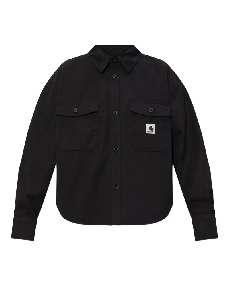 Carhartt WIP Hemd mit aufgesetzten Taschen - Schwarz Schwarz