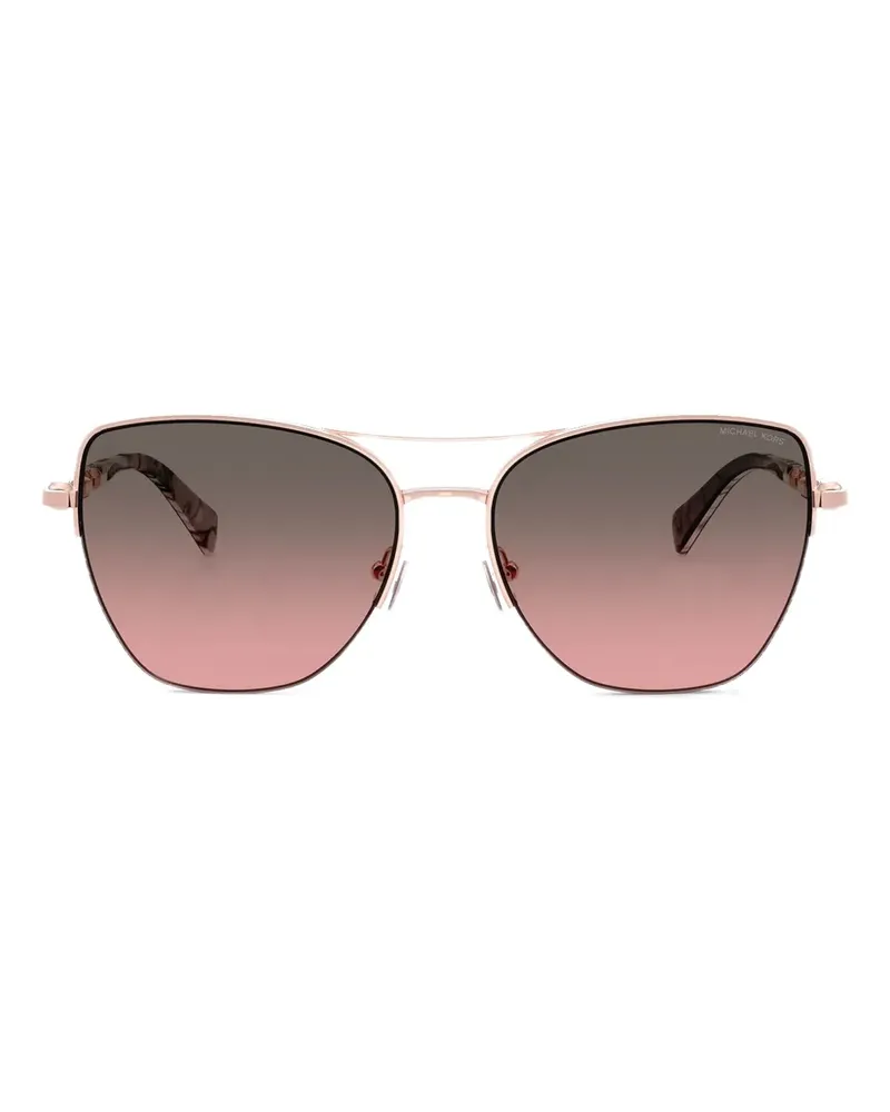 Michael Kors Sonnenbrille mit Kettendetail - Rosa Rosa