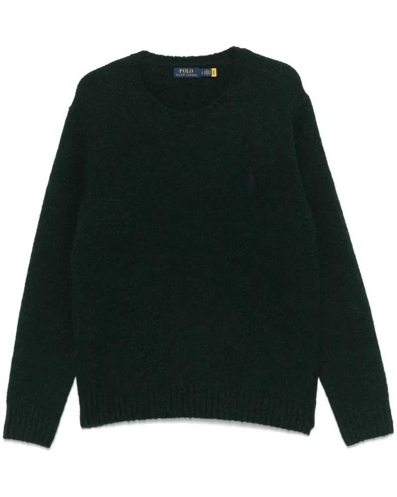 Ralph Lauren Gebürsteter Pullover - Grün Grün