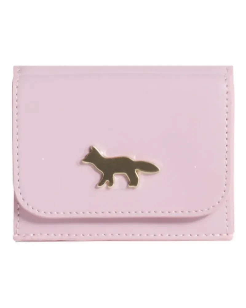 Kitsuné Edie leather wallet - Rosa Rosa