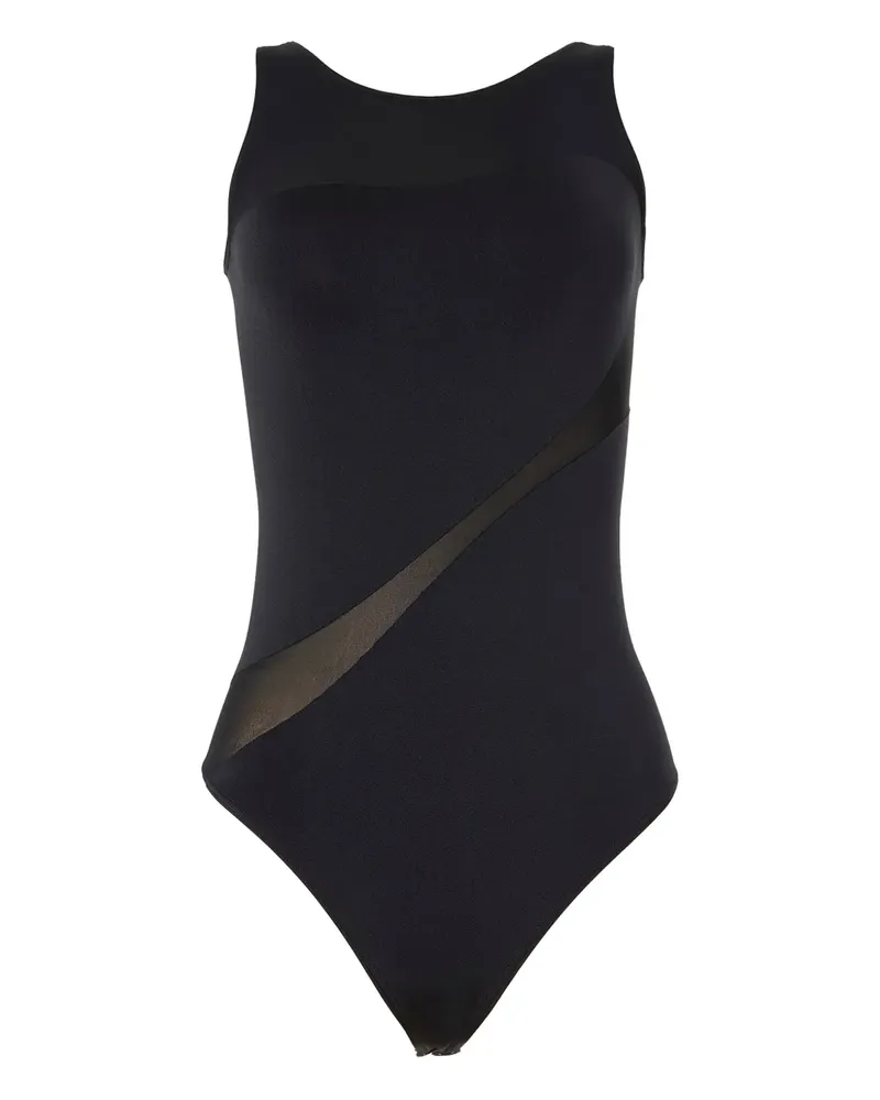 Wolford Ärmelloser Body - Schwarz Schwarz