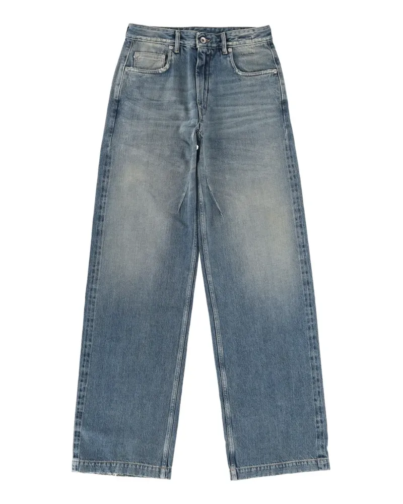 DRKSHDW by Rick Owens Geth Wide-Leg-Jeans - Blau Blau