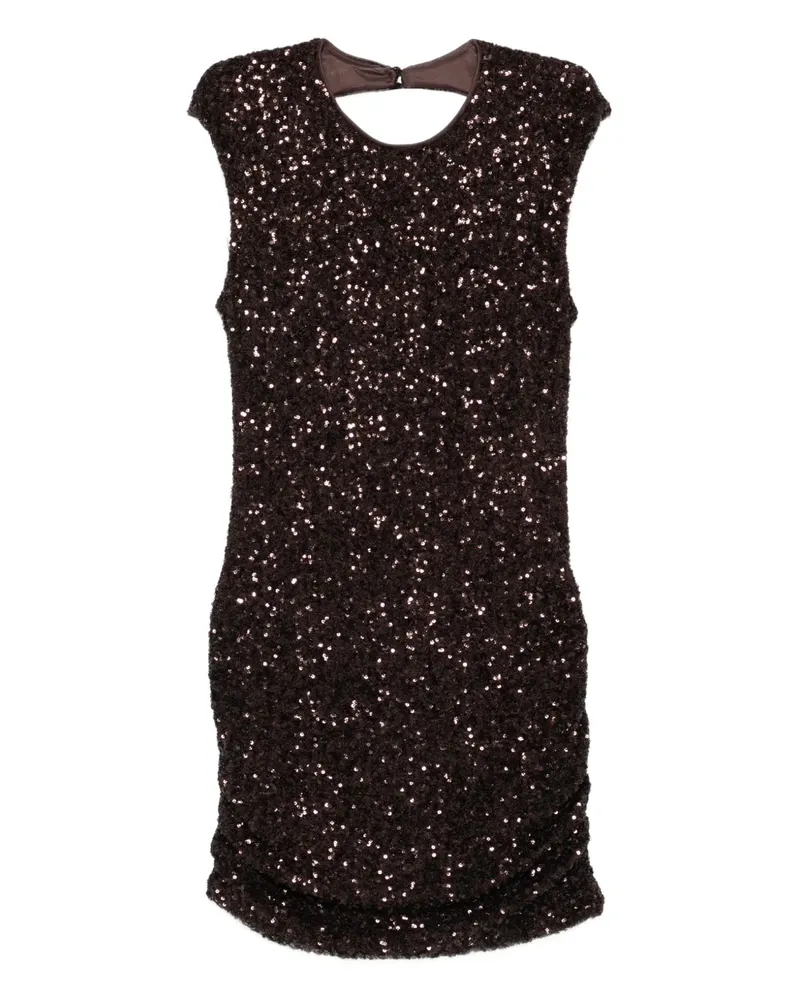 Aniye By sequinned cut-out mini dress - Braun Braun