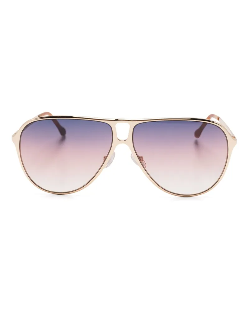 Isabel Marant Sonnenbrille mit Farbverlauf - Gold Gold