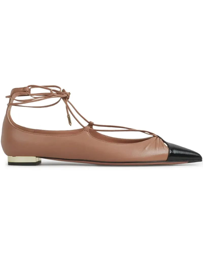 Aquazzura Gabi Ballerinas - Rosa Rosa