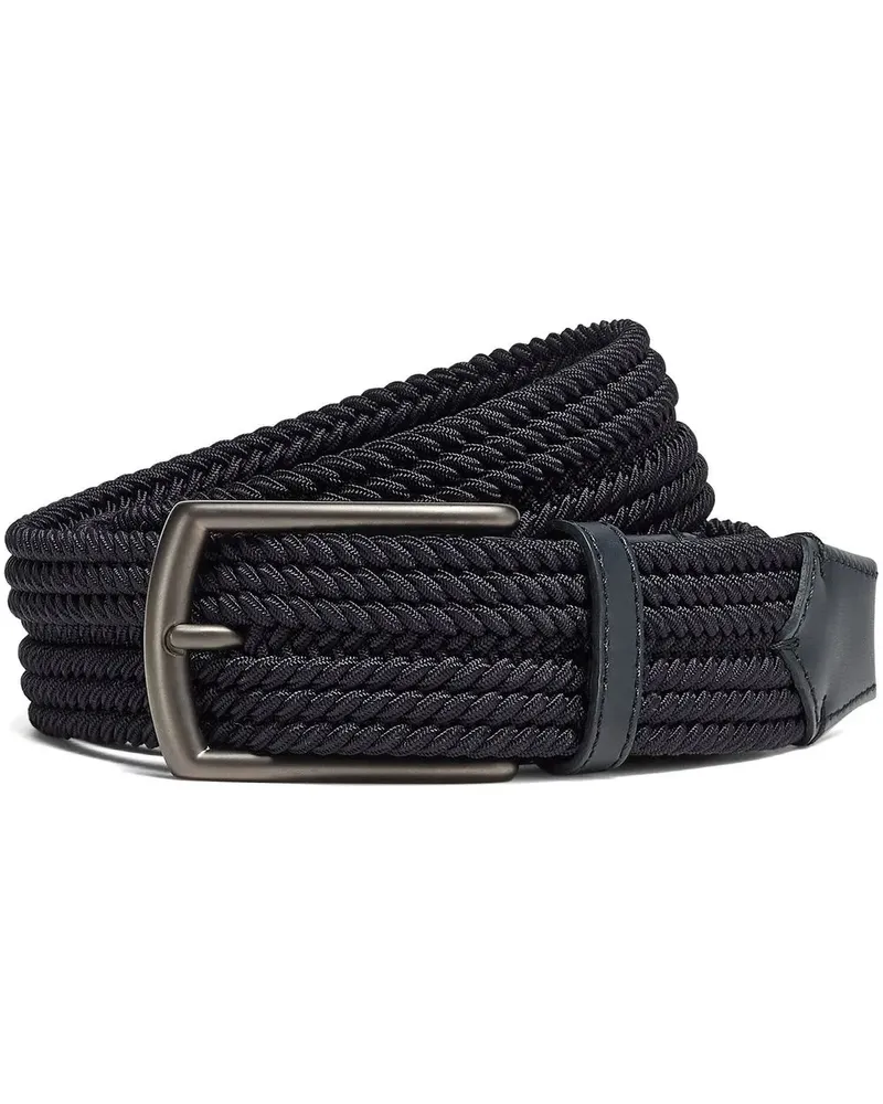 Ermenegildo Zegna Geflochtener Gürtel 30mm - Blau Blau