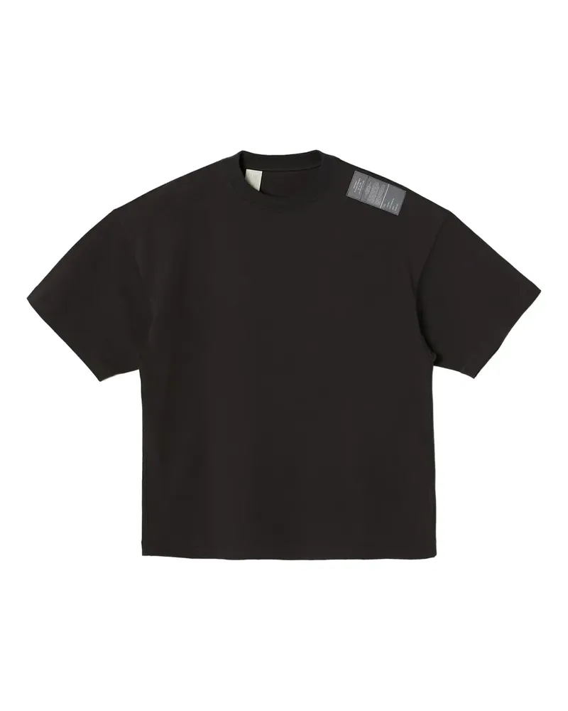 N.HOOLYWOOD T-Shirt mit Label-Detail - Grau Grau