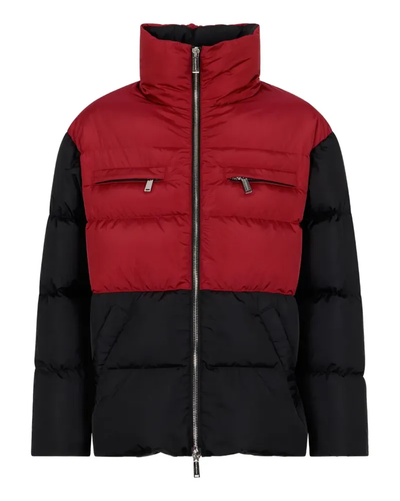Dsquared2 Colourblock Oversized Daunenjacke - Blau Blau