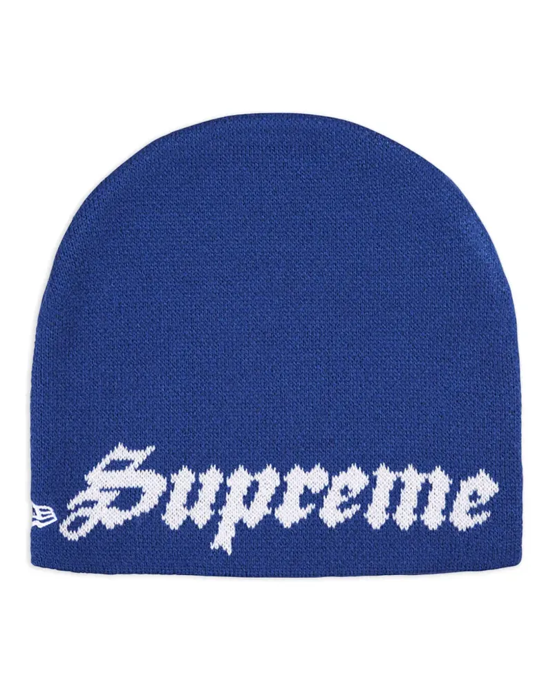 Supreme Being x New Era Ghostface beanie hat - Blau Blau