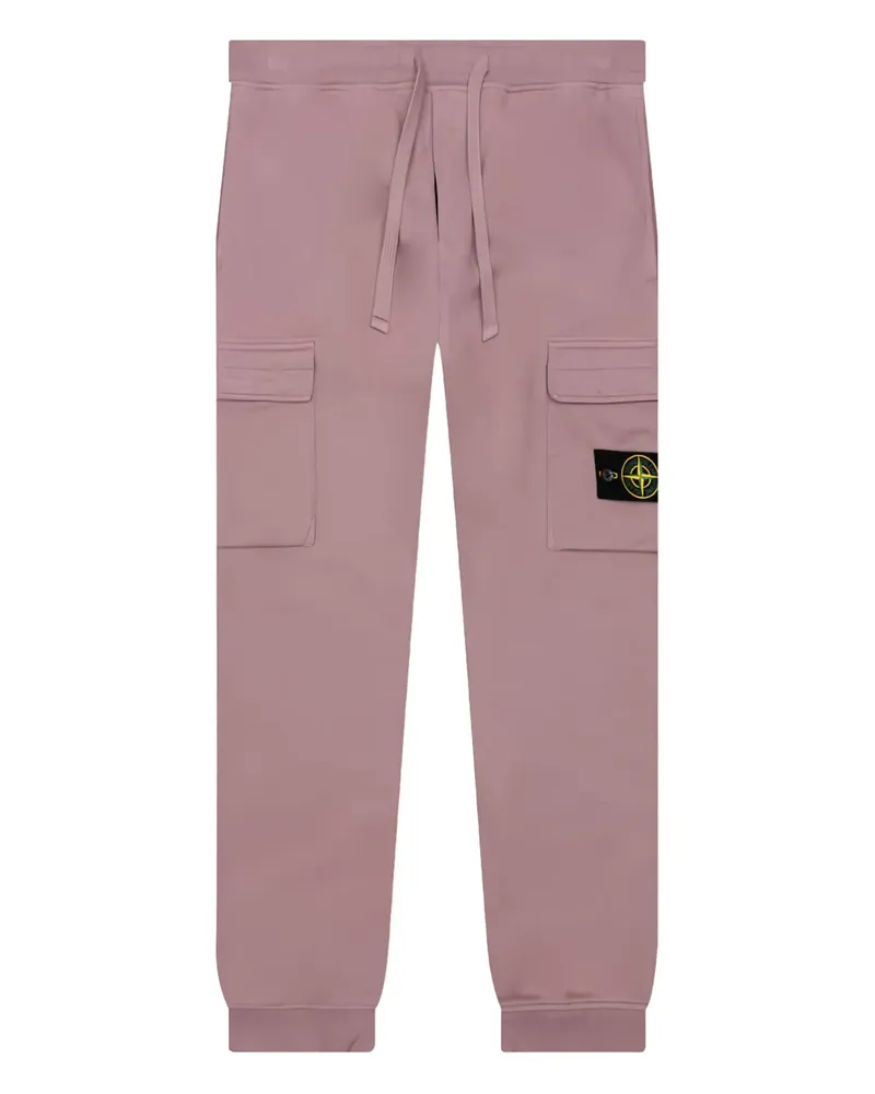 Stone Island Fleecehose mit aufgesetzten Taschen - Rosa Rosa