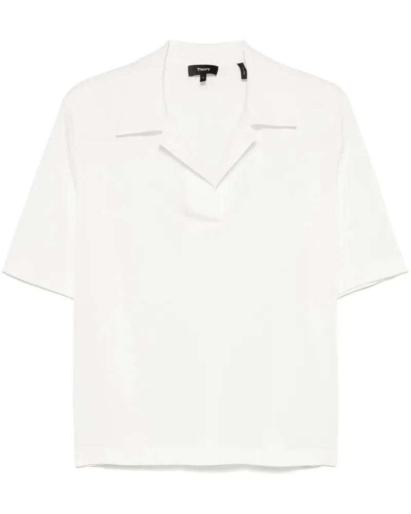 Theory Bluse aus Seide - Weiß Weiß