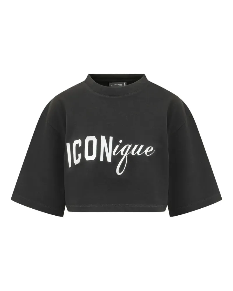 Dsquared2 printed T-shirt - Schwarz Schwarz