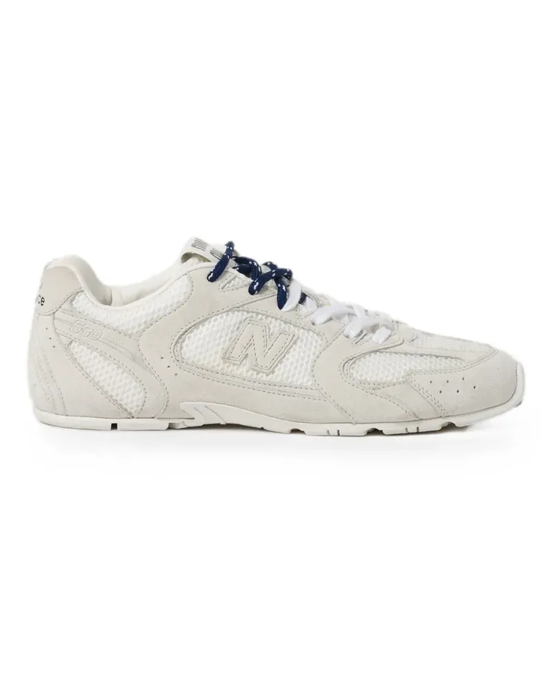 Miu Miu x New Balance 530 SL suede and mesh sneakers - Weiß Weiß