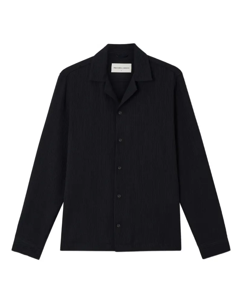 Frescobol Carioca Safra knitted wool shirt - Blau Blau