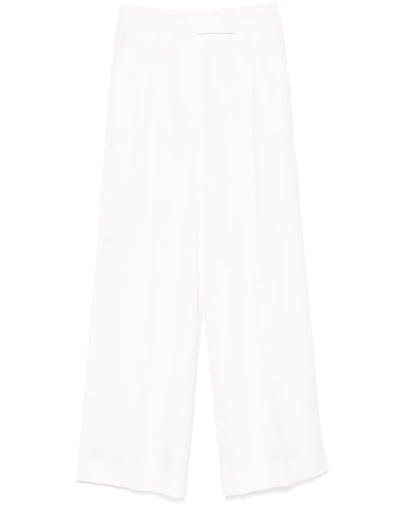 Peserico Hose mit Bundfalten - Weiß Weiß