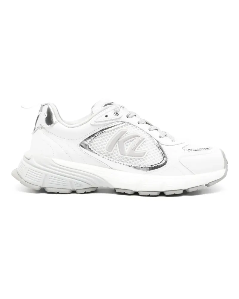 Karl Lagerfeld Orion Sneakers mit Metallic-Detail - Weiß Weiß