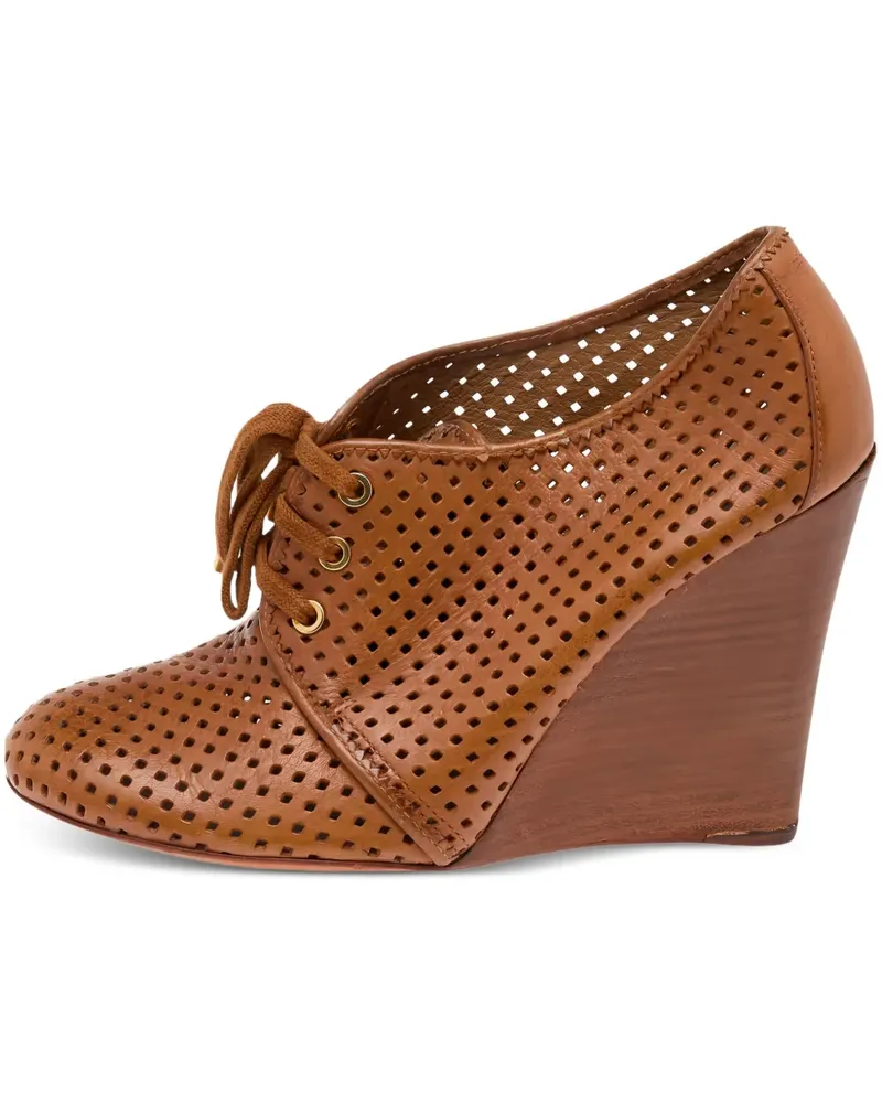 Tory Burch Victor Wedge-Stiefel 105mm - Braun Braun
