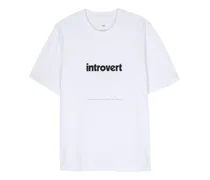 T-Shirt mit Introvert-Print