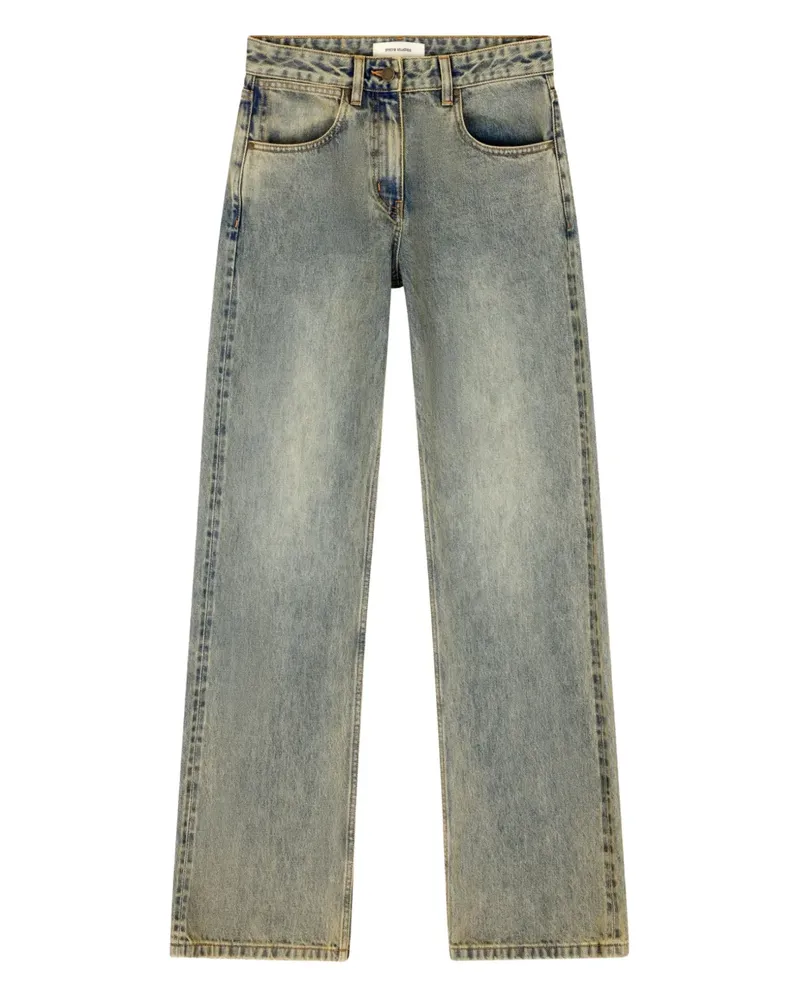 Entire Studios dart-detail jeans - Blau Blau