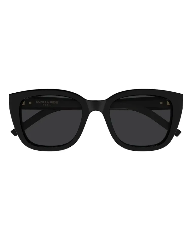 Saint Laurent SL M176 Cat-Eye-Sonnenbrille - Schwarz Schwarz