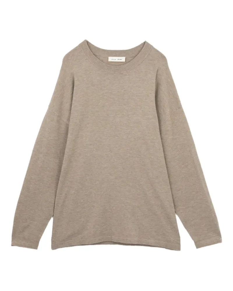 Fear of God Sweatshirt mit rundem Ausschnitt - Braun Braun
