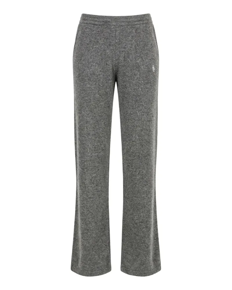 SPORTY & RICH Hose mit Kordelzug - Grau Grau