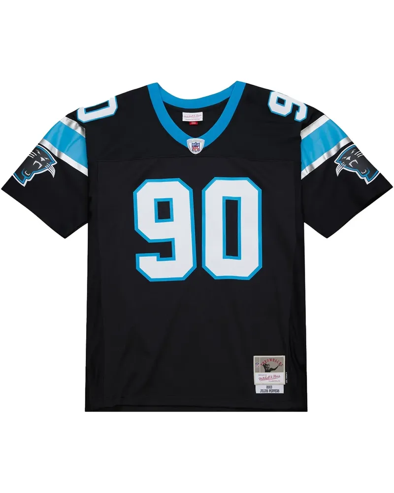 Mitchell & Ness NFL Dark "Panthers 2003 Julius Peppers" Trikot - Schwarz Schwarz