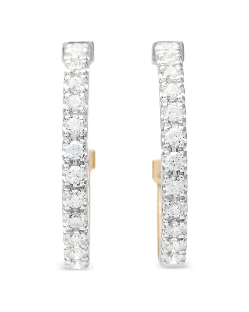 Marco Bicego Creolen mit Diamanten - Gold Gold