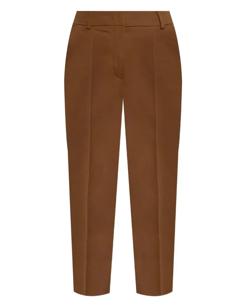 Max Mara Klassische Lince High-Waist-Hose - Braun Braun