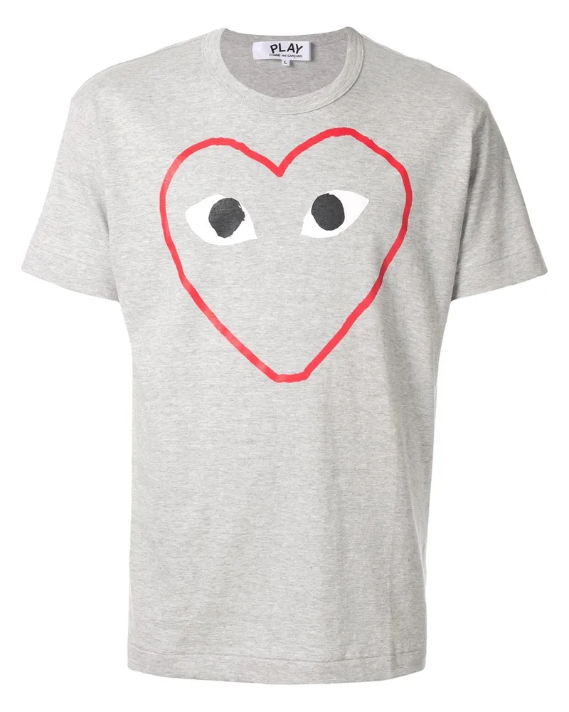 Comme des Garçons Play' T-Shirt Grau