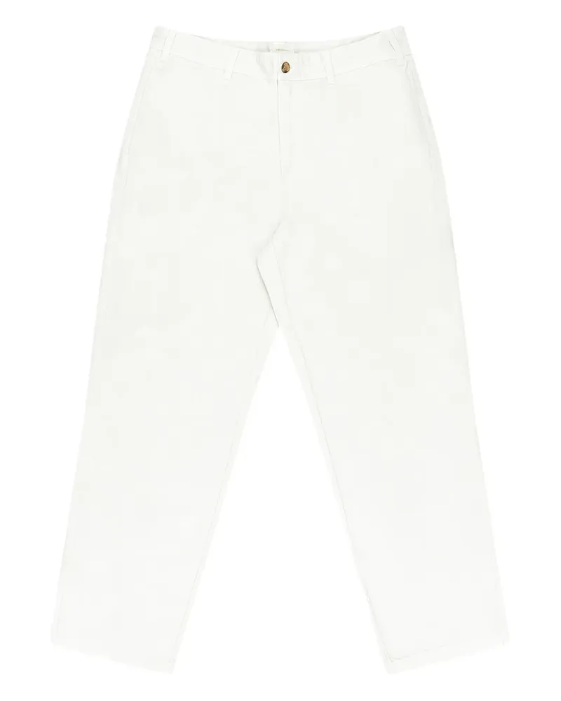 Aimé Leon Dore Stückgefärbte Hose mit Gürtel - Weiß Weiß