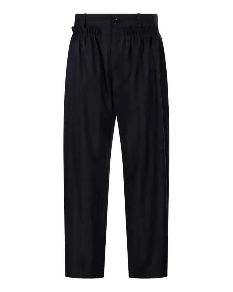 Isabel Marant Hose mit Nadelstreifen - Schwarz Schwarz