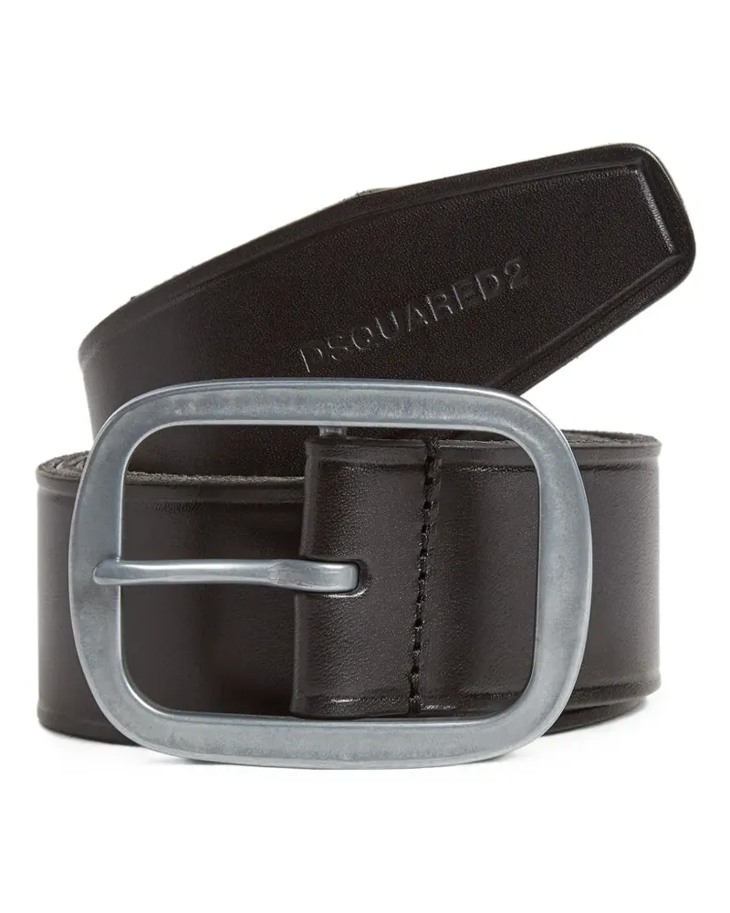 Dsquared2 Vintage Gürtel - Schwarz Schwarz