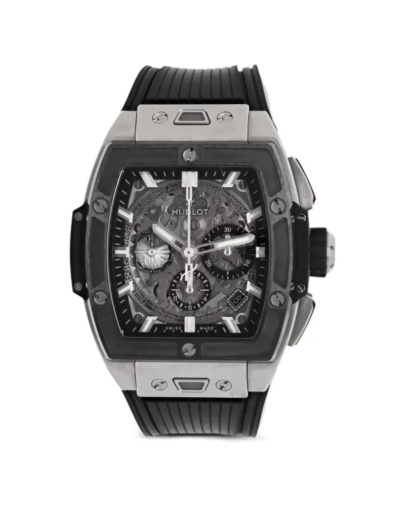 Hublot Titanium Skeleton Big Bang 44mm - Silber Silber