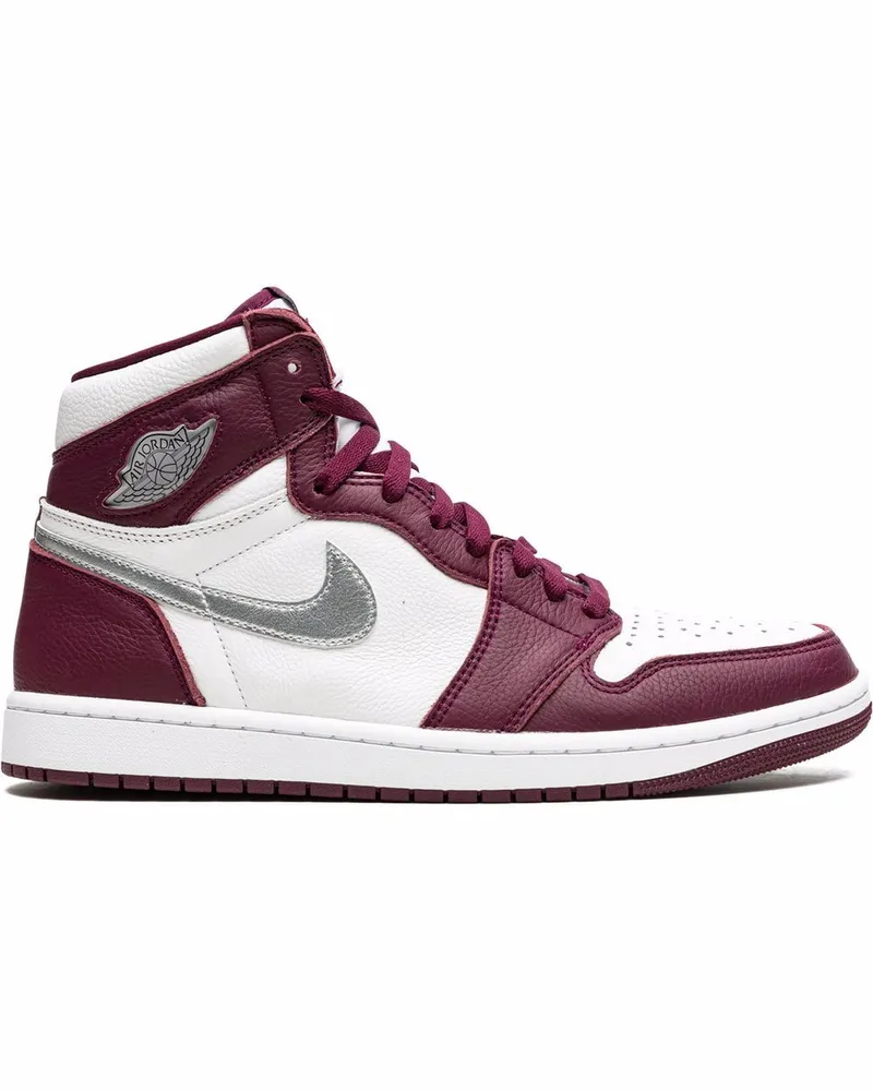 Jordan Air  1 Retro High OG Bordeaux Sneakers - Rot Rot