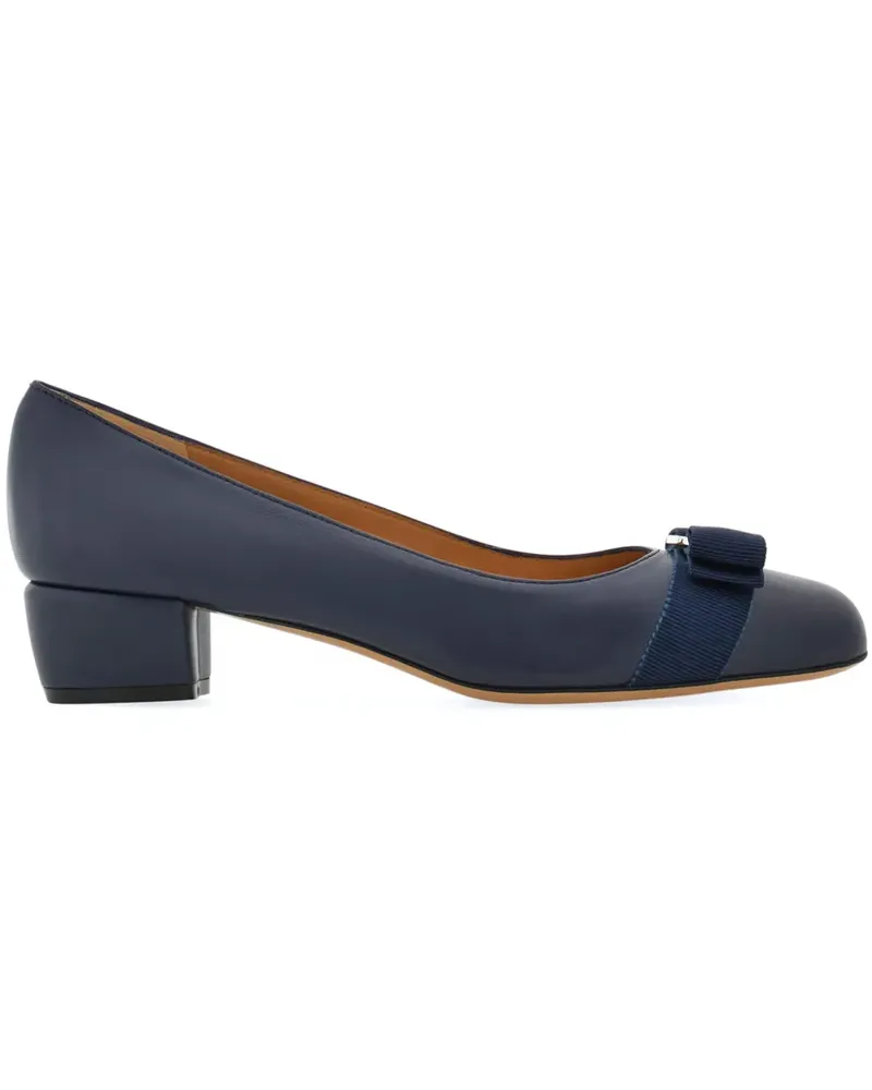 Ferragamo Vara Pumps 30mm - Blau Blau