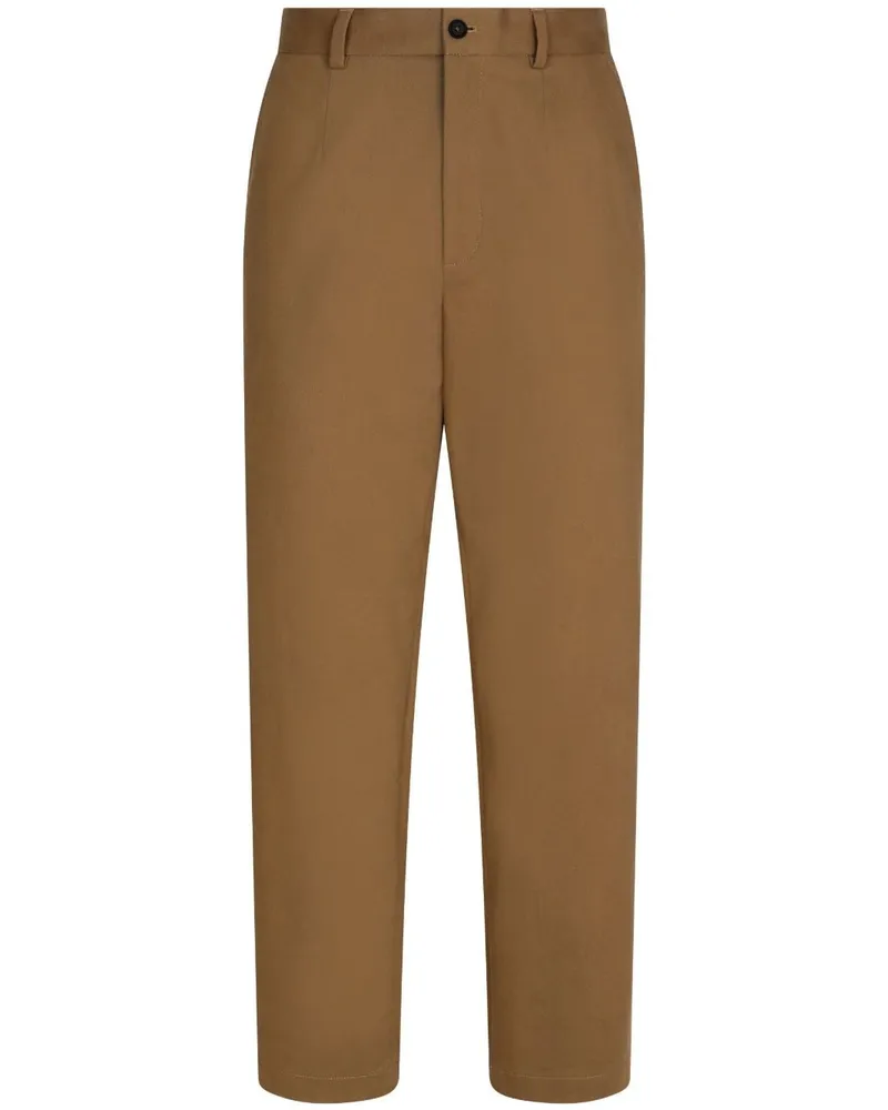 Dolce & Gabbana Hose mit geradem Bein - Braun Braun