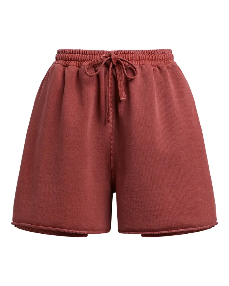 12 STOREEZ Shorts mit Kordelzug - Rot Rot