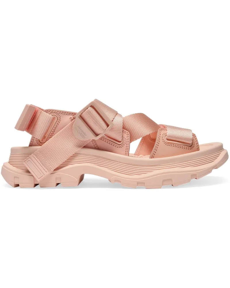 Alexander McQueen Sandalen mit breiter Sohle - Rosa Rosa