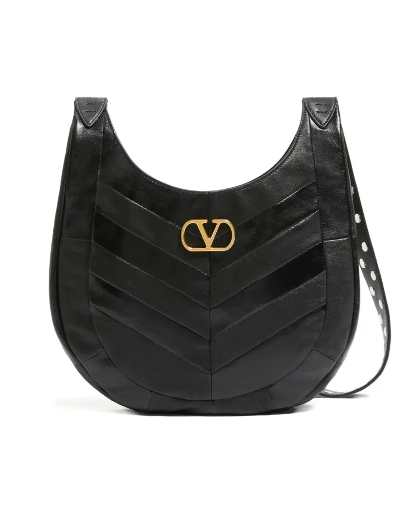 Valentino Garavani Kleine Schultertasche - Schwarz Schwarz