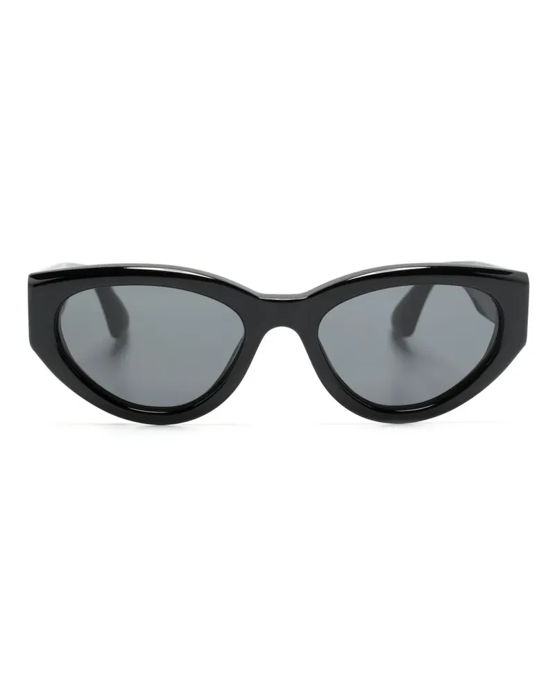 CHIMI Sonnenbrille mit ovalem Gestell - Schwarz Schwarz