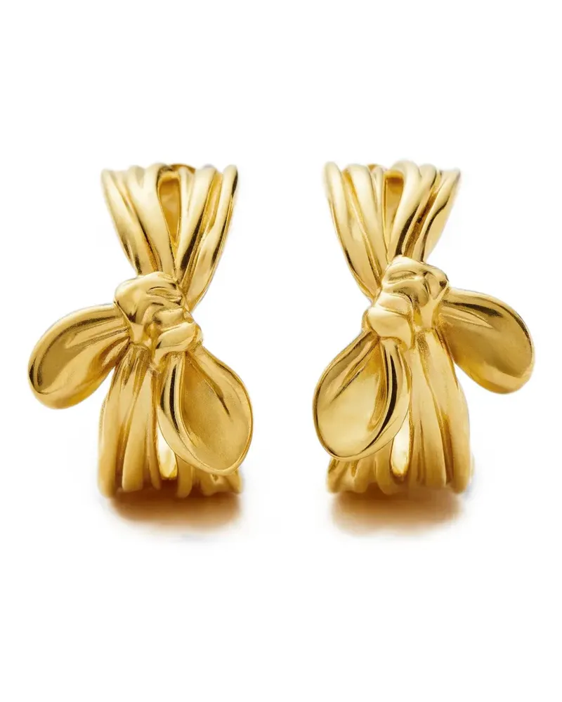 Missoma x Markgong Bow Halbcreolen - Gold Gold
