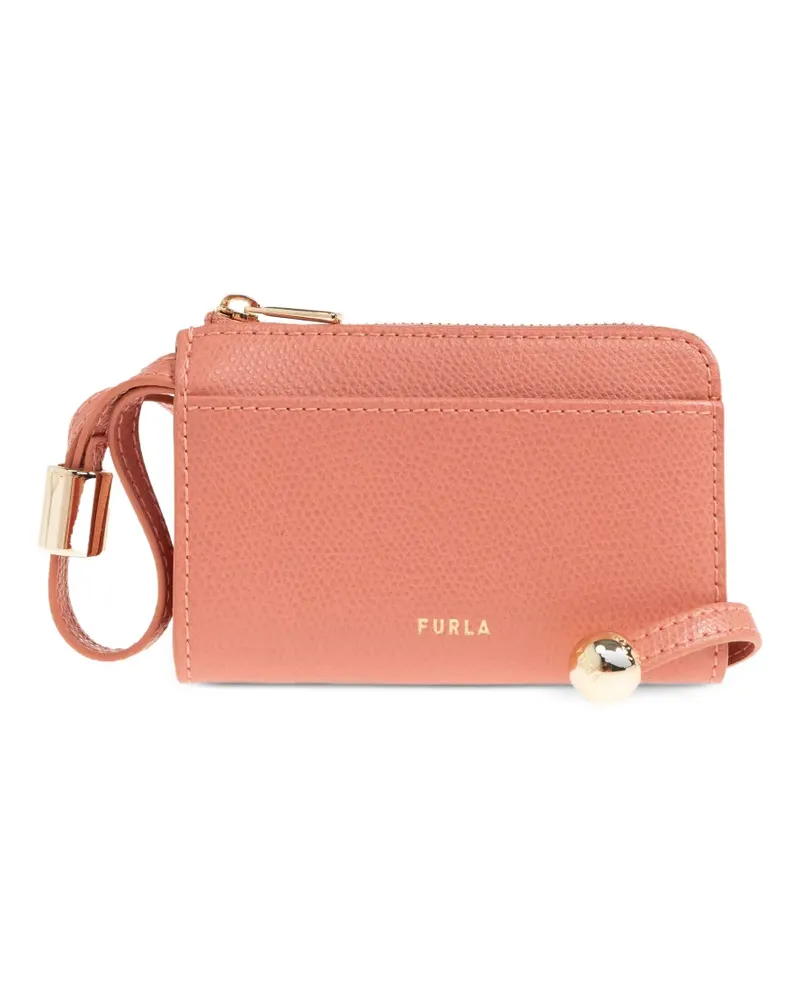 Furla Laura Medium logo-print wallet - Rosa Rosa