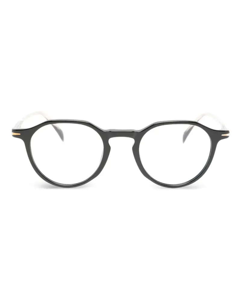 EYEWEAR by DAVID BECKHAM Brille mit geometrischem Gestell - Schwarz Schwarz