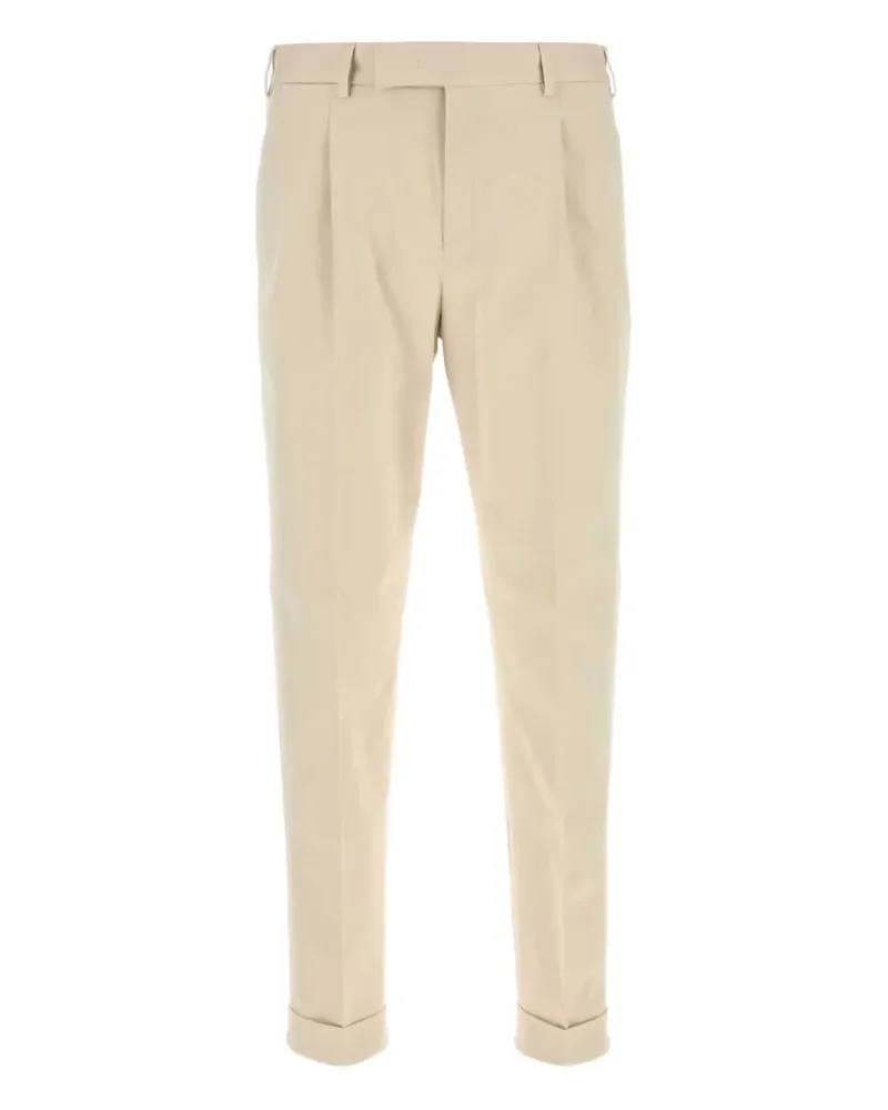 PT TORINO Hose mit Bundfalten - Nude Nude