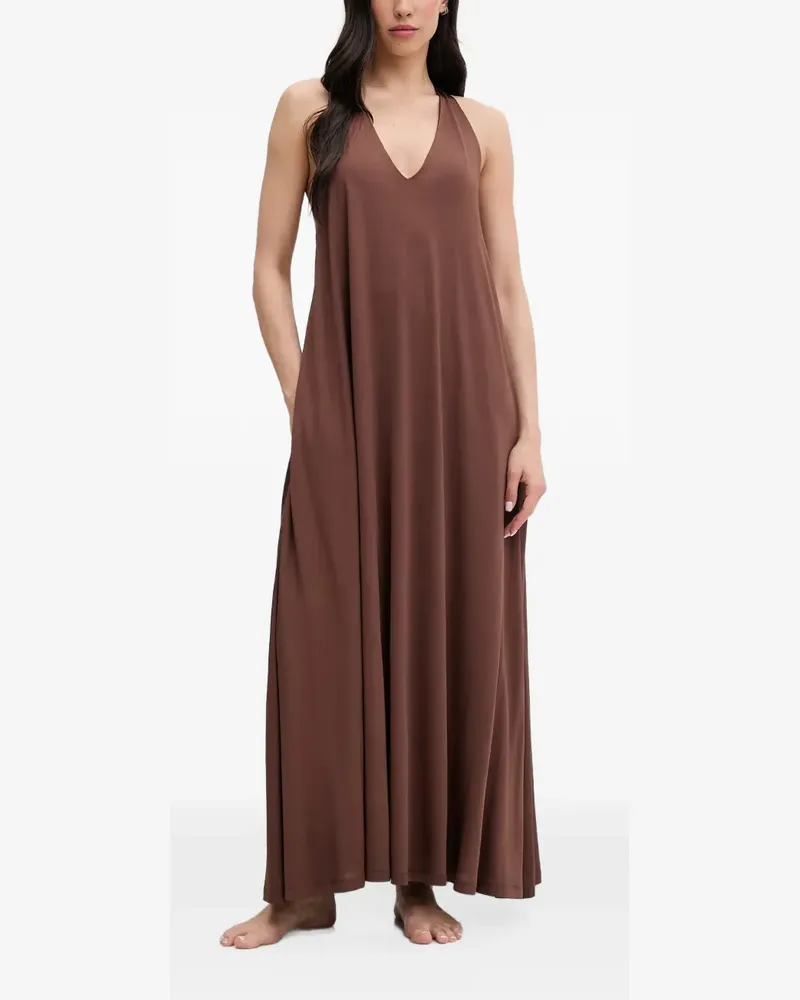 Liu Jo halterneck backless beach dress - Braun Braun