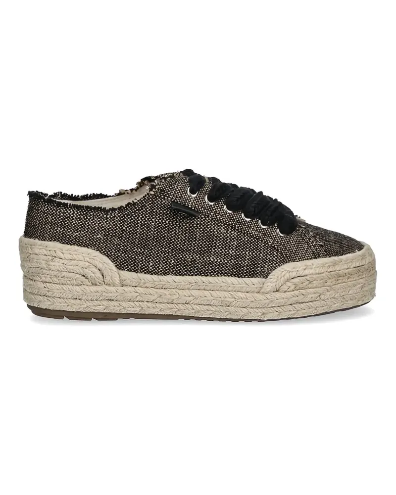 EMU Ausgefranste Ellery 2.0 Espadrilles - Schwarz Schwarz