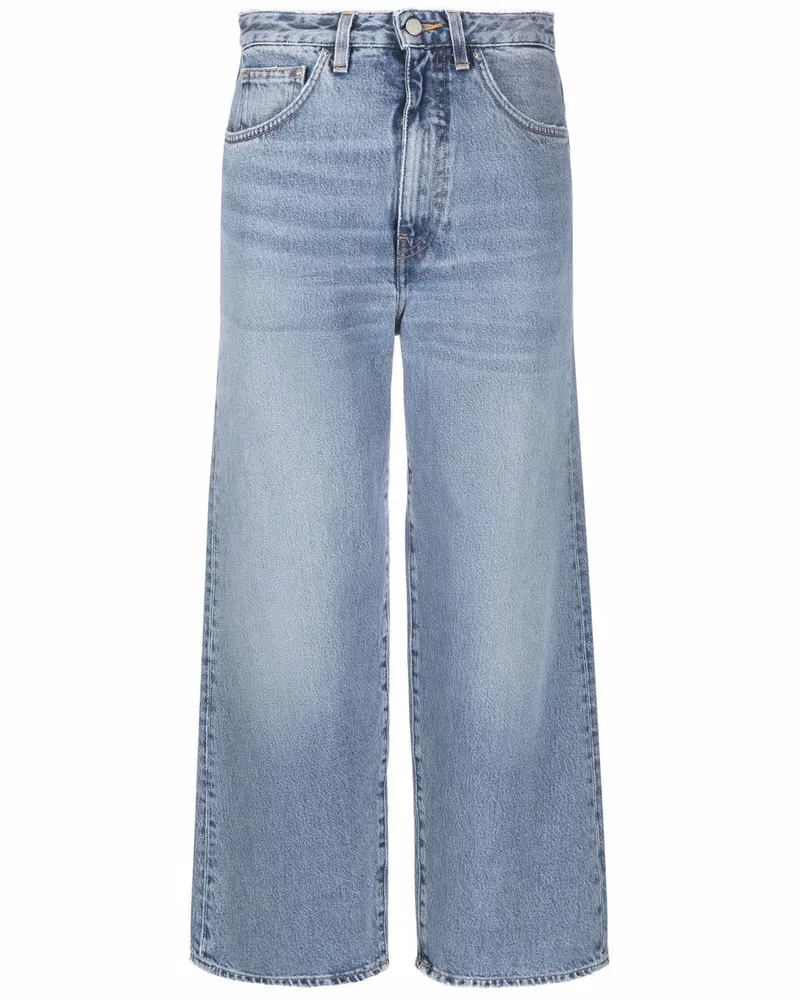 Totême Weite High-Waist-Jeans - Blau Blau